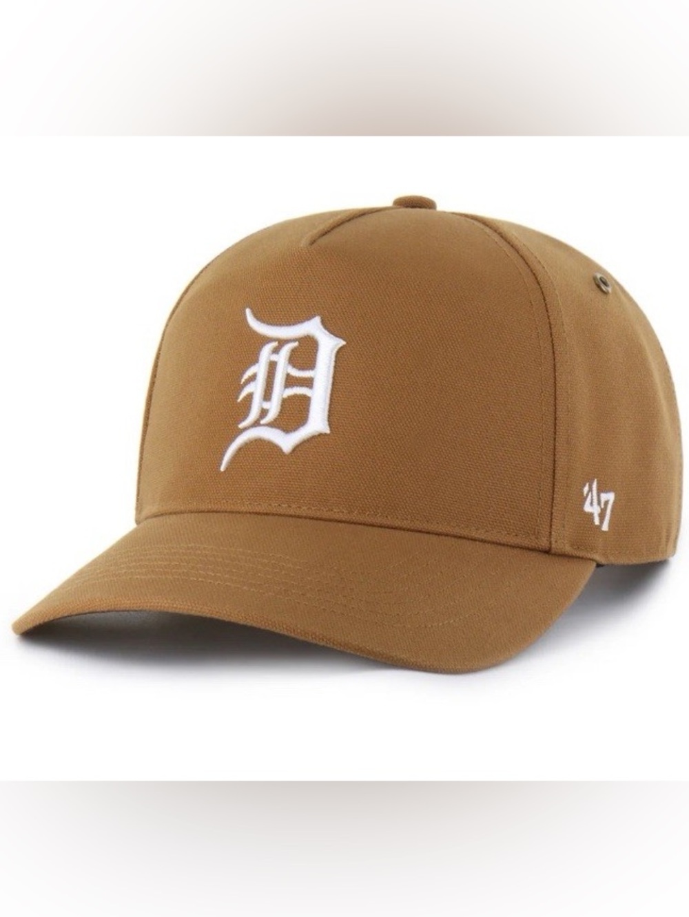 Carhartt Detroit Tigers ‘47 Hitch Clean Up Adjustable Baseball Cap - Light Brown